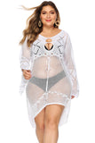 Stylish Laced Mesh cover up