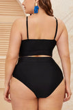 Black Sheer Peek-a-Boo 2pc
