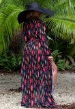 Multi Black sheer Cover up