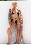 Mesh Cover Up - Leopard