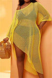 Sexy Oversized See Through Mesh Cover up