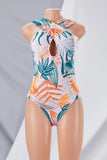 Tropical Criss-Cross One Piece